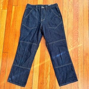 Gamine 100% Cotton Denim Dungarees | Work Jeans | Vintate Style | Utility 27